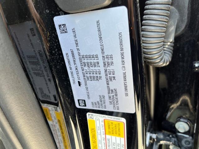 used 2023 Cadillac Escalade ESV car, priced at $67,771