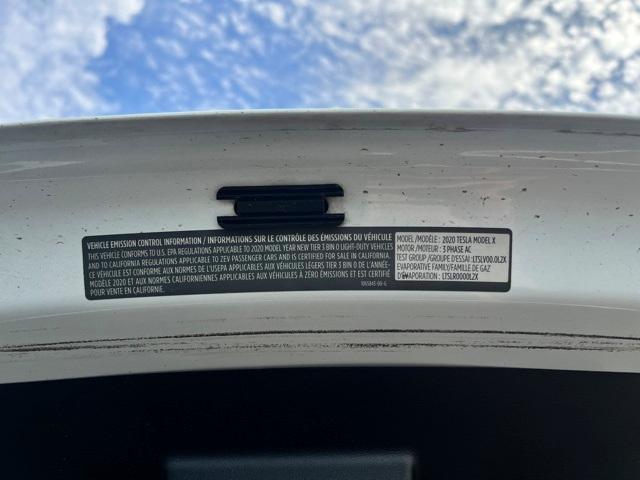 used 2020 Tesla Model X car, priced at $37,400