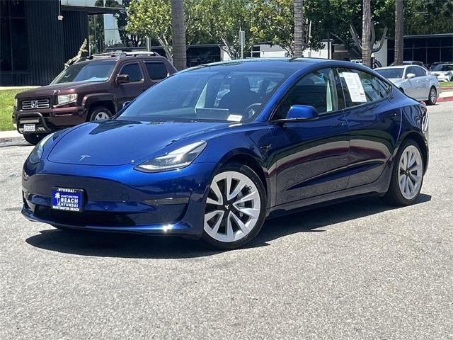 used 2022 Tesla Model 3 car, priced at $25,500