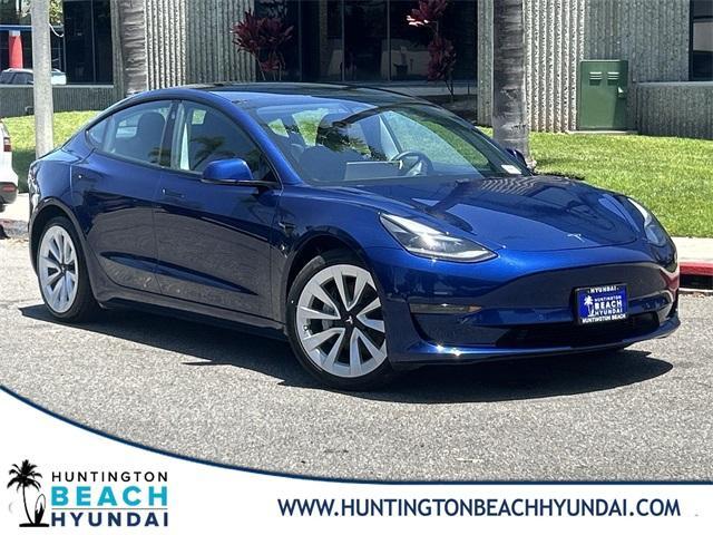 used 2022 Tesla Model 3 car, priced at $25,500