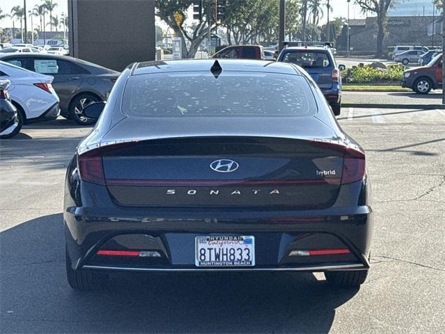 used 2021 Hyundai Sonata Hybrid car, priced at $20,592