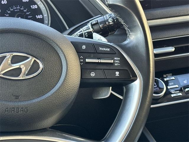 used 2021 Hyundai Sonata Hybrid car, priced at $20,592