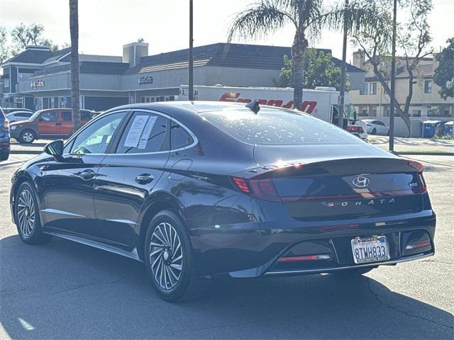 used 2021 Hyundai Sonata Hybrid car, priced at $20,592