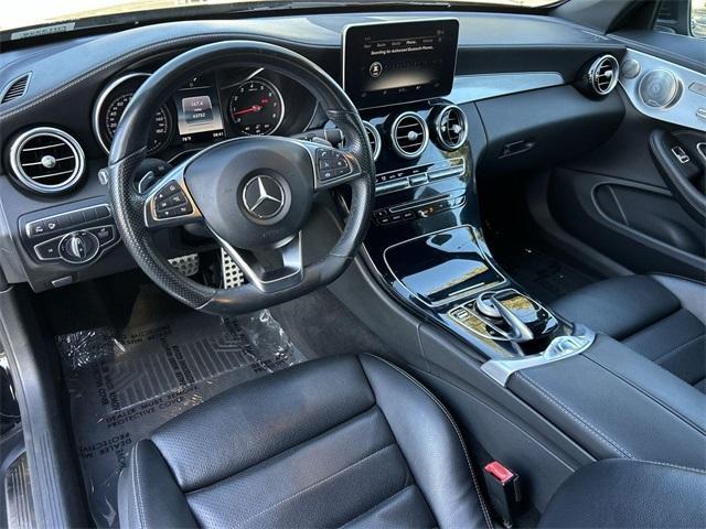 used 2017 Mercedes-Benz C-Class car, priced at $23,883