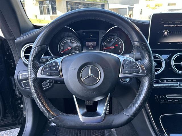 used 2017 Mercedes-Benz C-Class car, priced at $23,883