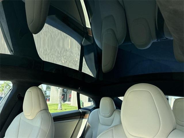 used 2021 Tesla Model S car, priced at $39,200