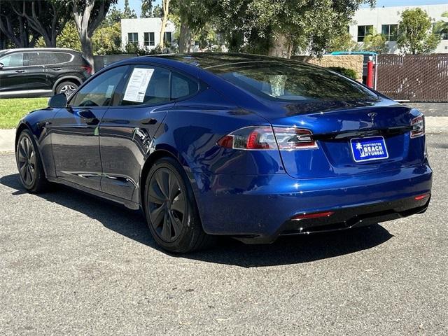 used 2021 Tesla Model S car, priced at $39,200