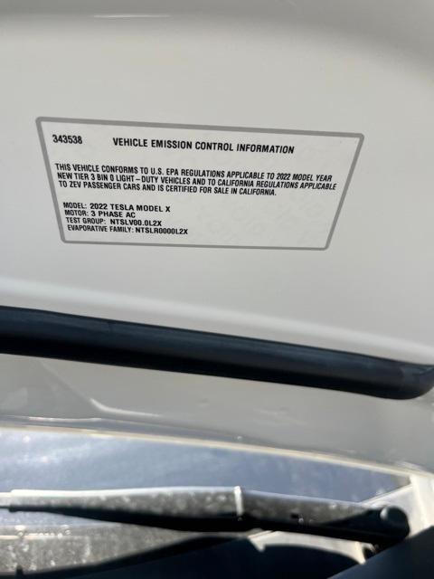 used 2022 Tesla Model X car, priced at $58,882