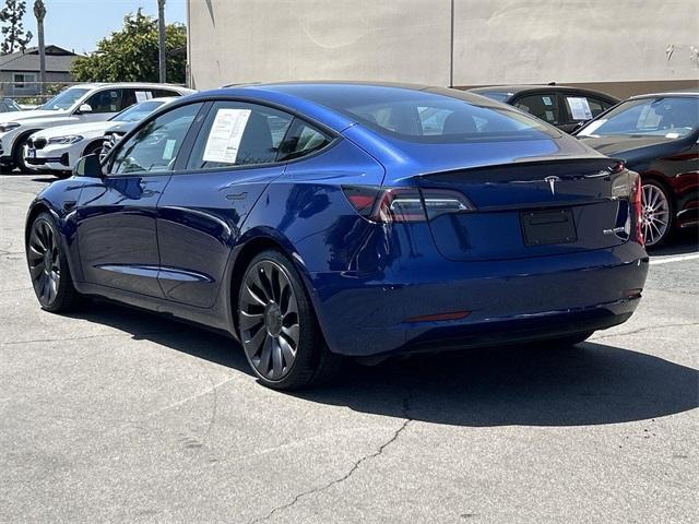 used 2021 Tesla Model 3 car, priced at $27,000