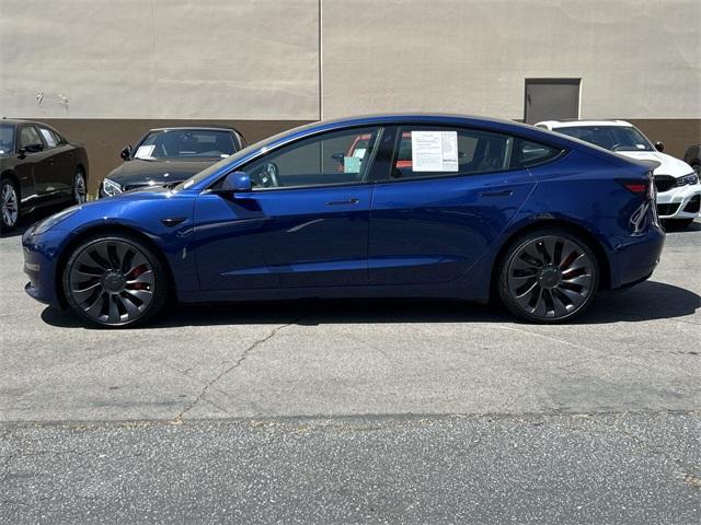 used 2021 Tesla Model 3 car, priced at $27,000