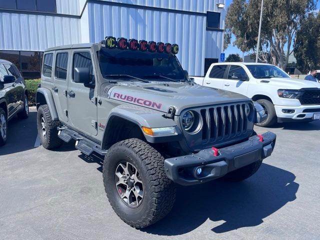 used 2020 Jeep Wrangler Unlimited car, priced at $37,500