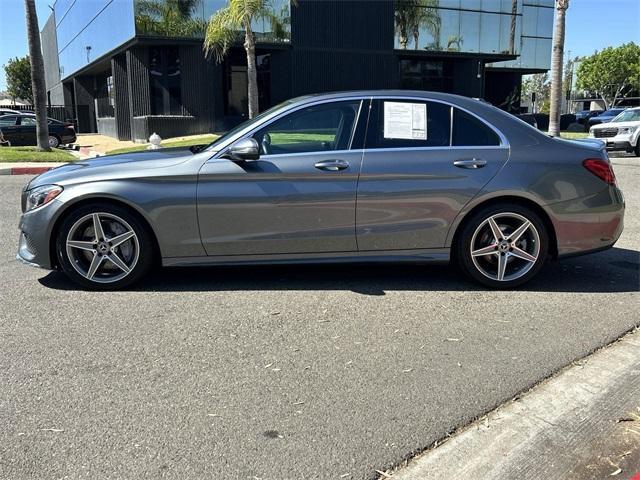 used 2018 Mercedes-Benz C-Class car, priced at $18,992