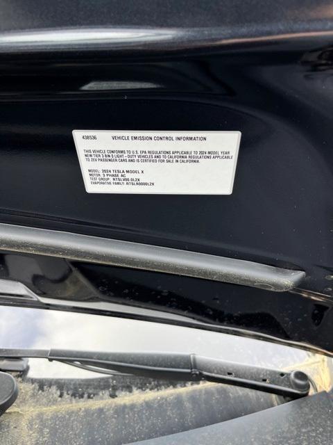 used 2024 Tesla Model X car, priced at $72,500