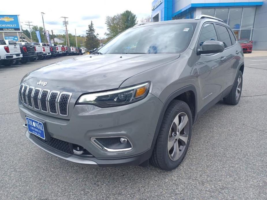 used 2021 Jeep Cherokee car, priced at $27,100