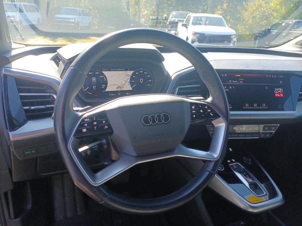 used 2023 Audi Q4 e-tron car, priced at $29,995