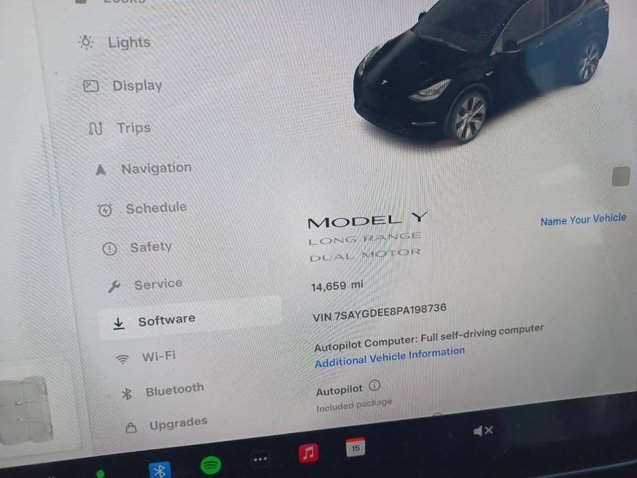 used 2023 Tesla Model Y car, priced at $34,995