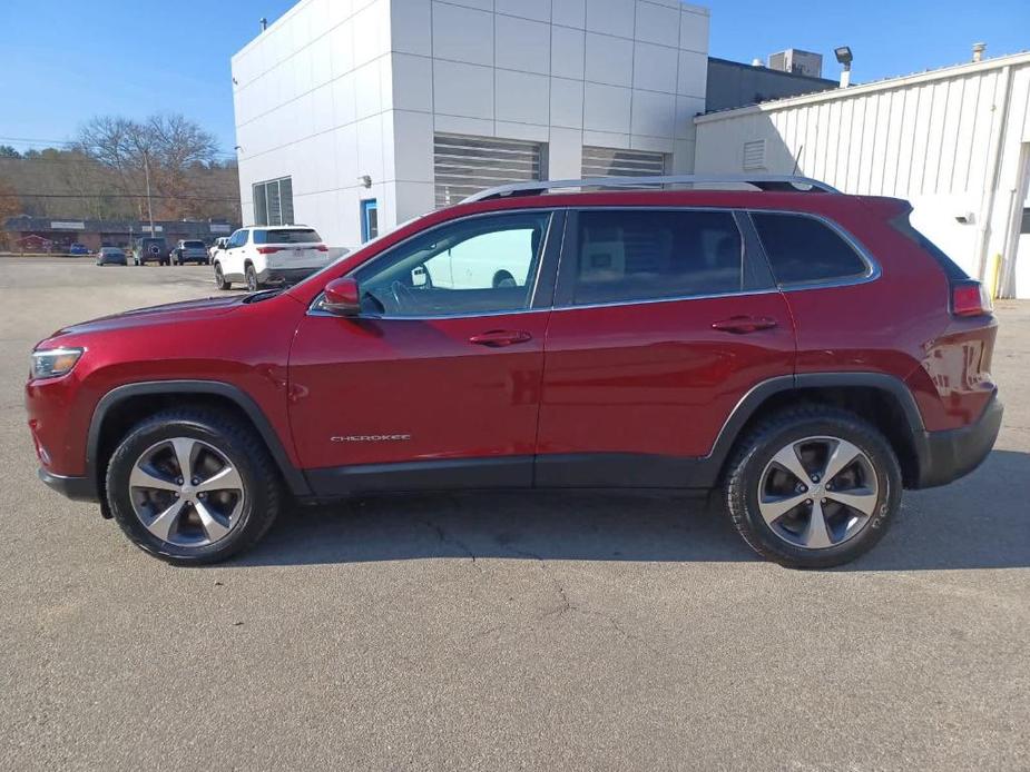 used 2021 Jeep Cherokee car, priced at $27,120