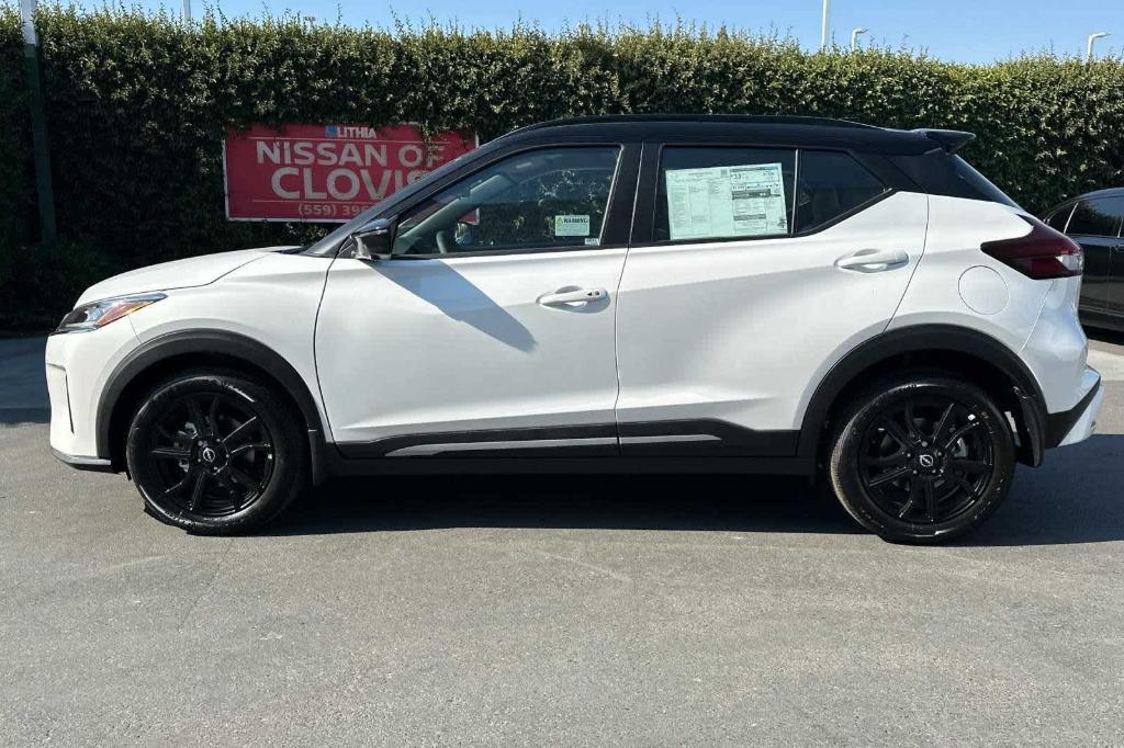 new 2024 Nissan Kicks car, priced at $26,096