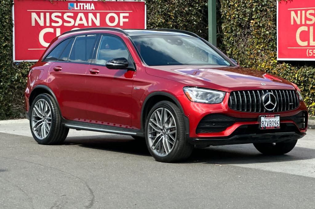 used 2022 Mercedes-Benz AMG GLC 43 car, priced at $43,889