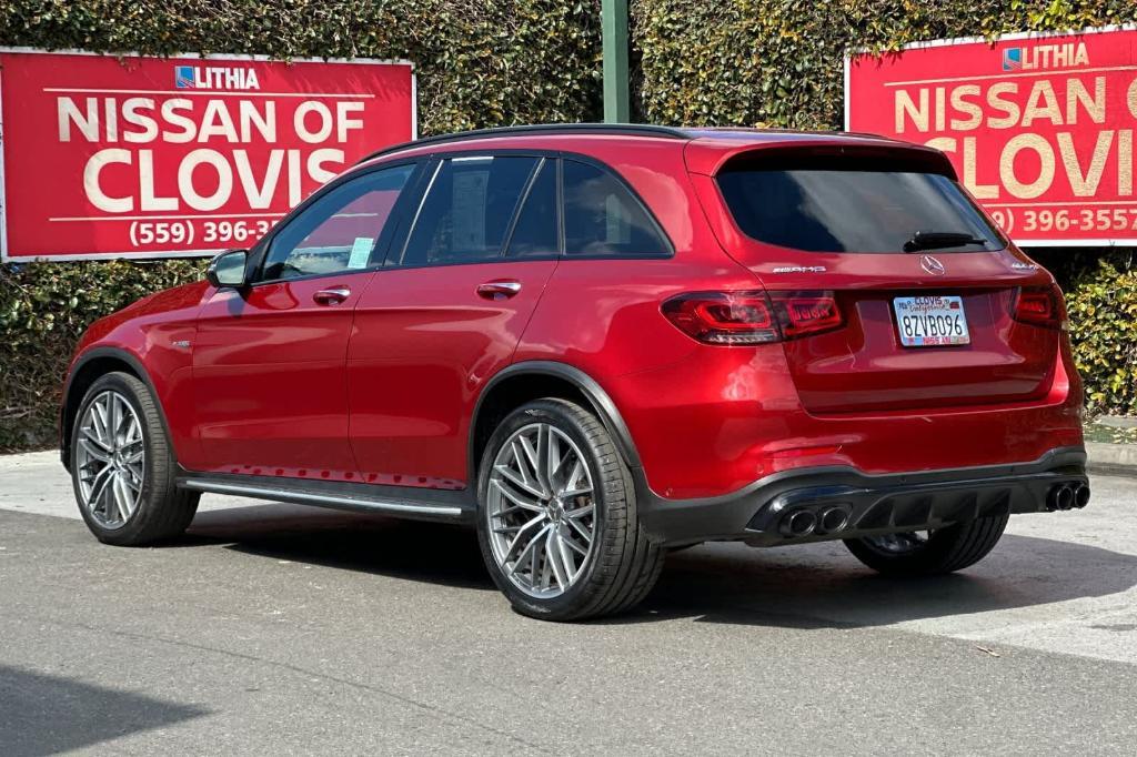 used 2022 Mercedes-Benz AMG GLC 43 car, priced at $43,889