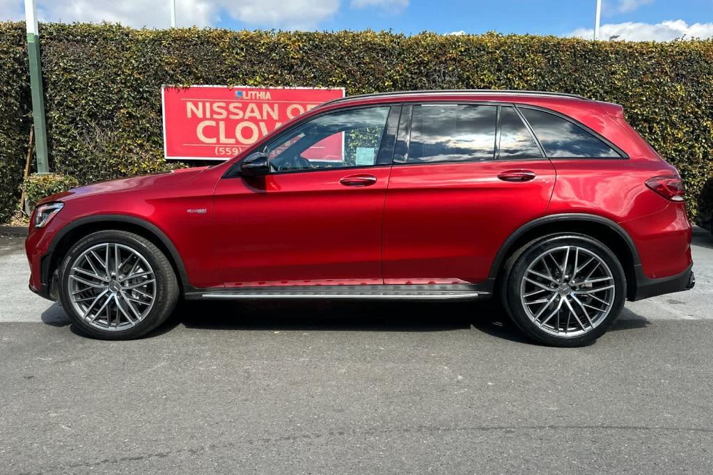 used 2022 Mercedes-Benz AMG GLC 43 car, priced at $43,889