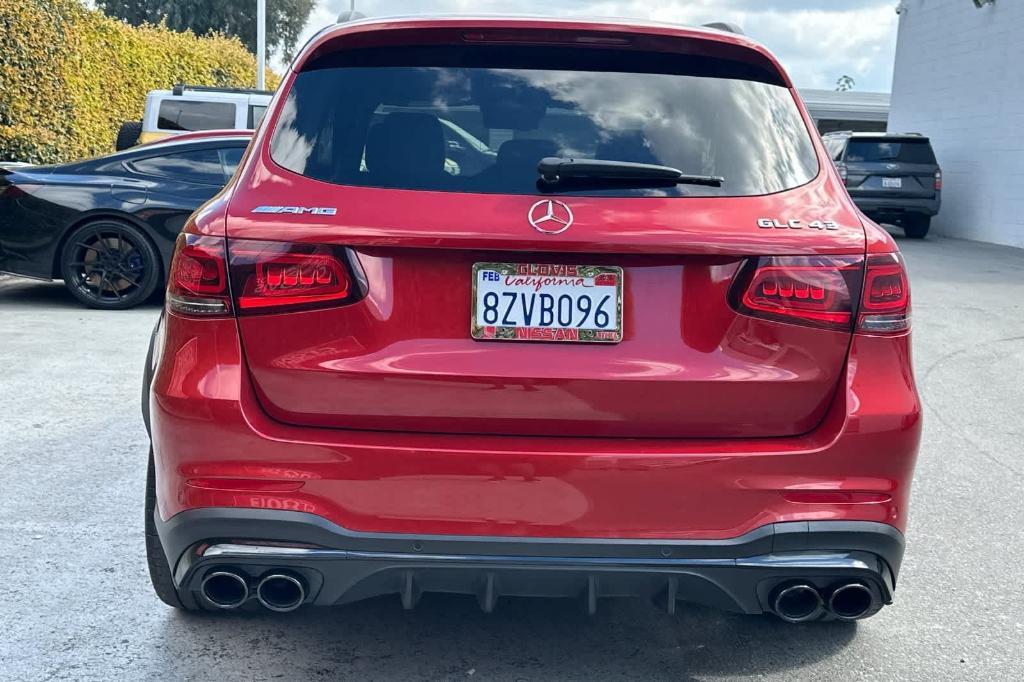 used 2022 Mercedes-Benz AMG GLC 43 car, priced at $43,889