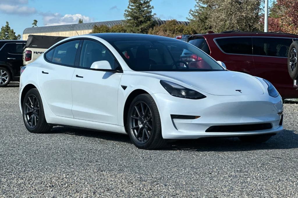 used 2022 Tesla Model 3 car, priced at $26,352