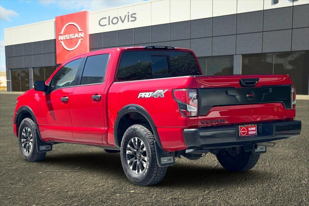 used 2021 Nissan Titan car, priced at $35,125