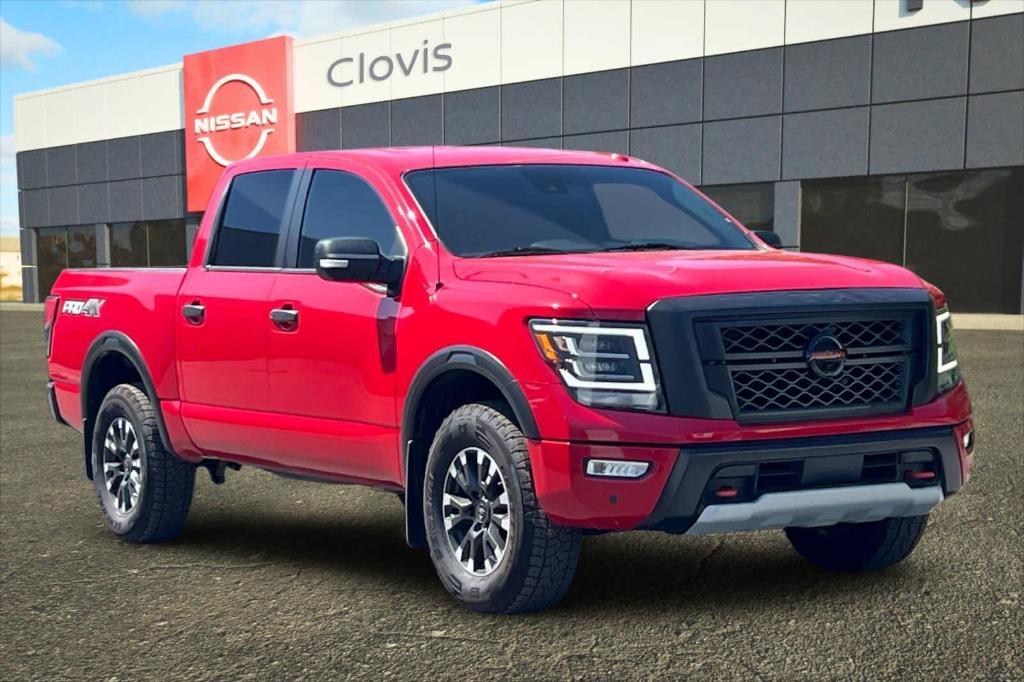 used 2021 Nissan Titan car, priced at $35,125