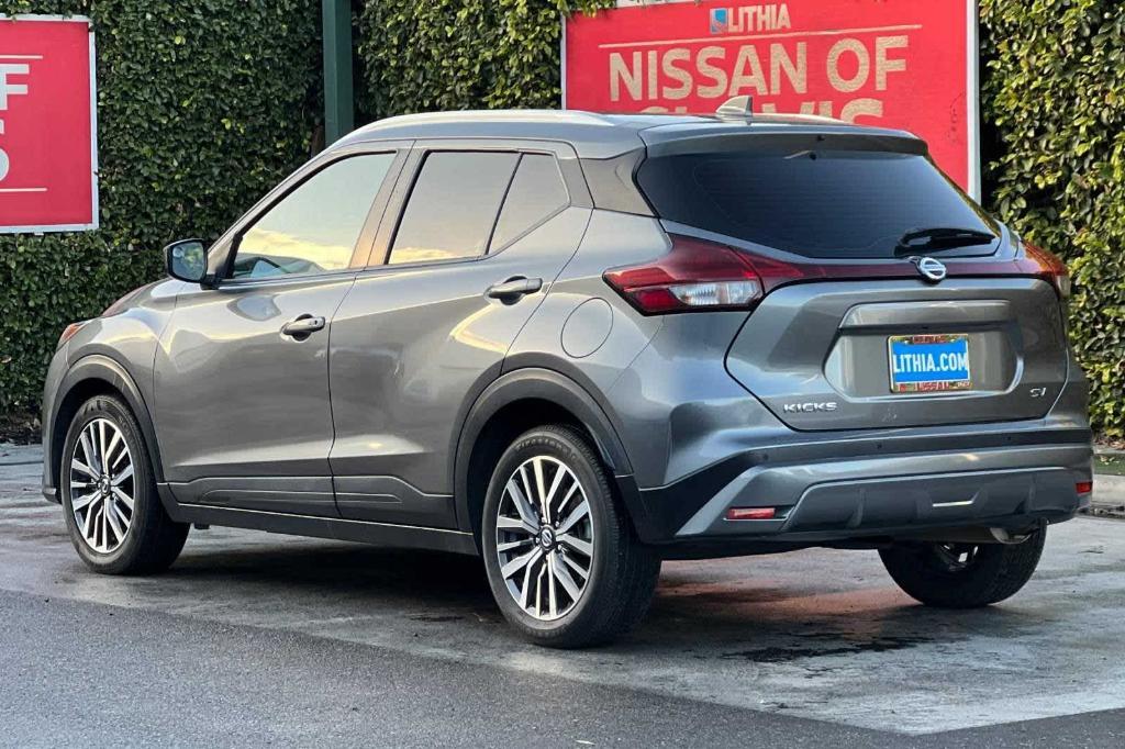 used 2021 Nissan Kicks car, priced at $15,202