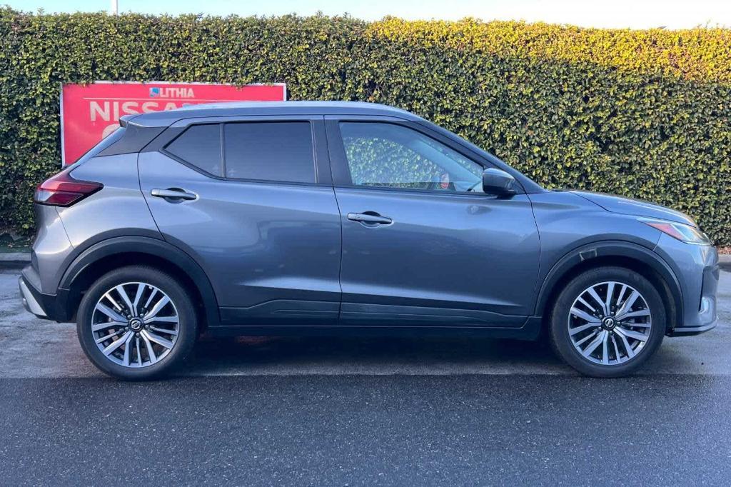 used 2021 Nissan Kicks car, priced at $15,202