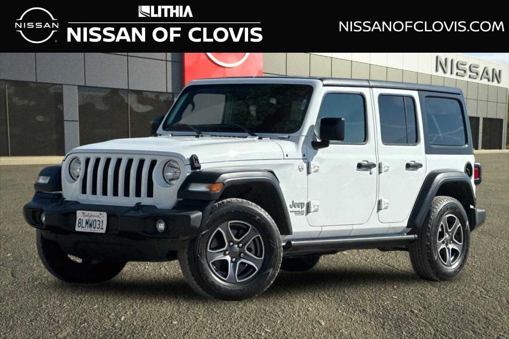 used 2018 Jeep Wrangler Unlimited car, priced at $19,828
