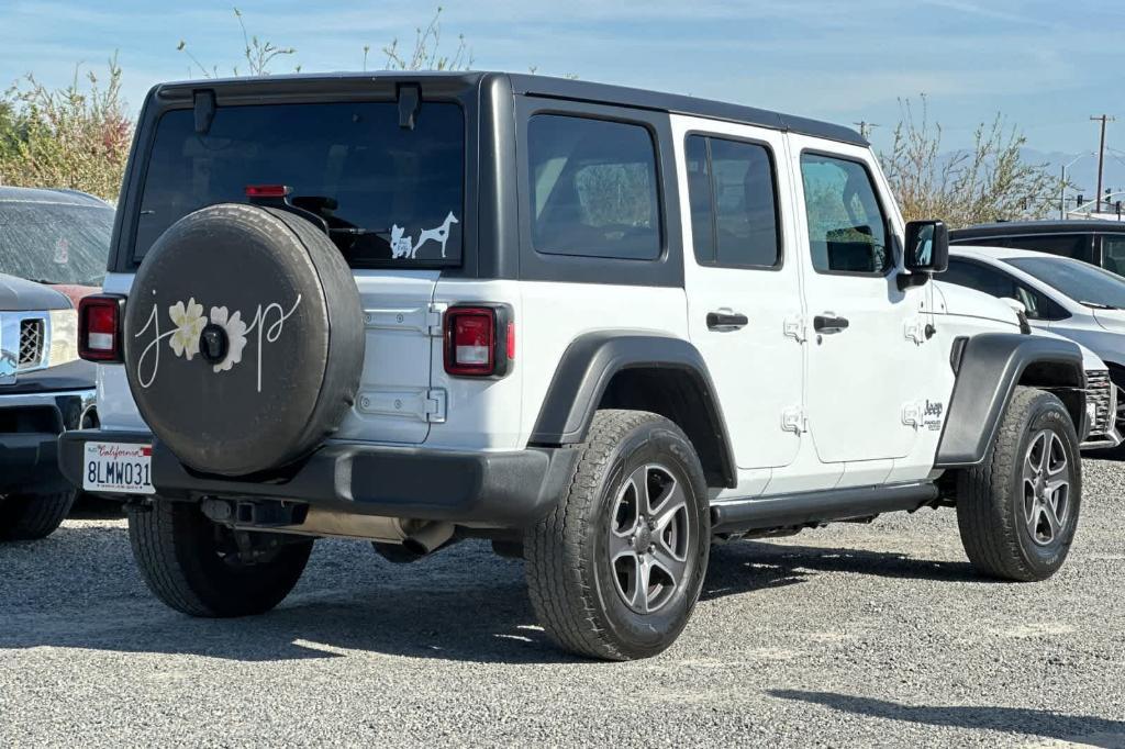 used 2018 Jeep Wrangler Unlimited car, priced at $19,828
