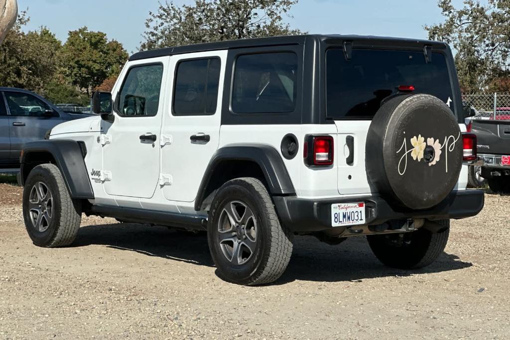 used 2018 Jeep Wrangler Unlimited car, priced at $19,828