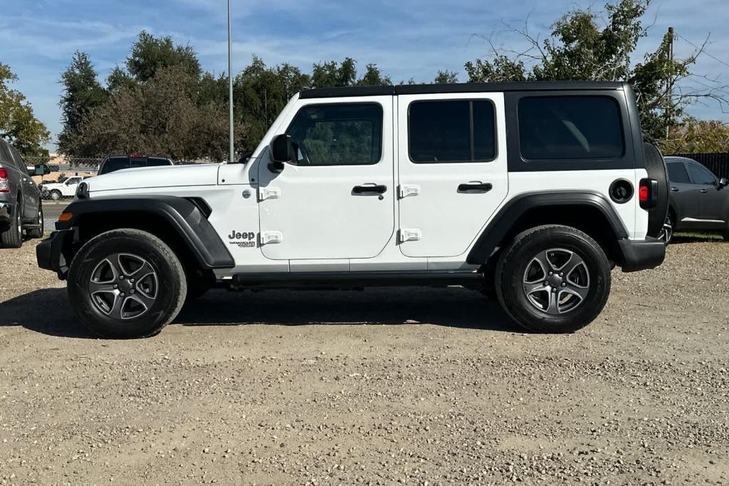 used 2018 Jeep Wrangler Unlimited car, priced at $19,828