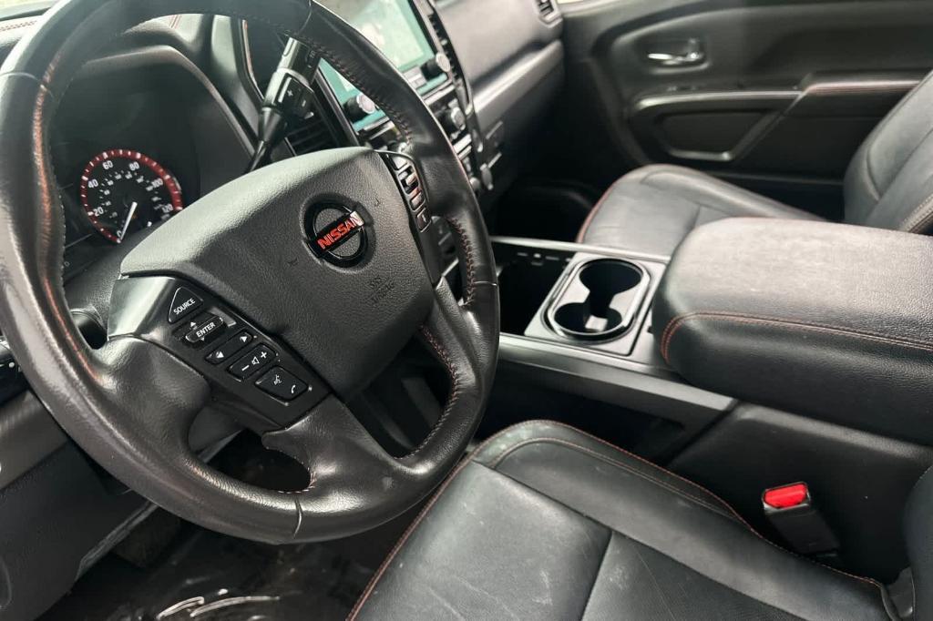 used 2022 Nissan Titan car, priced at $33,900