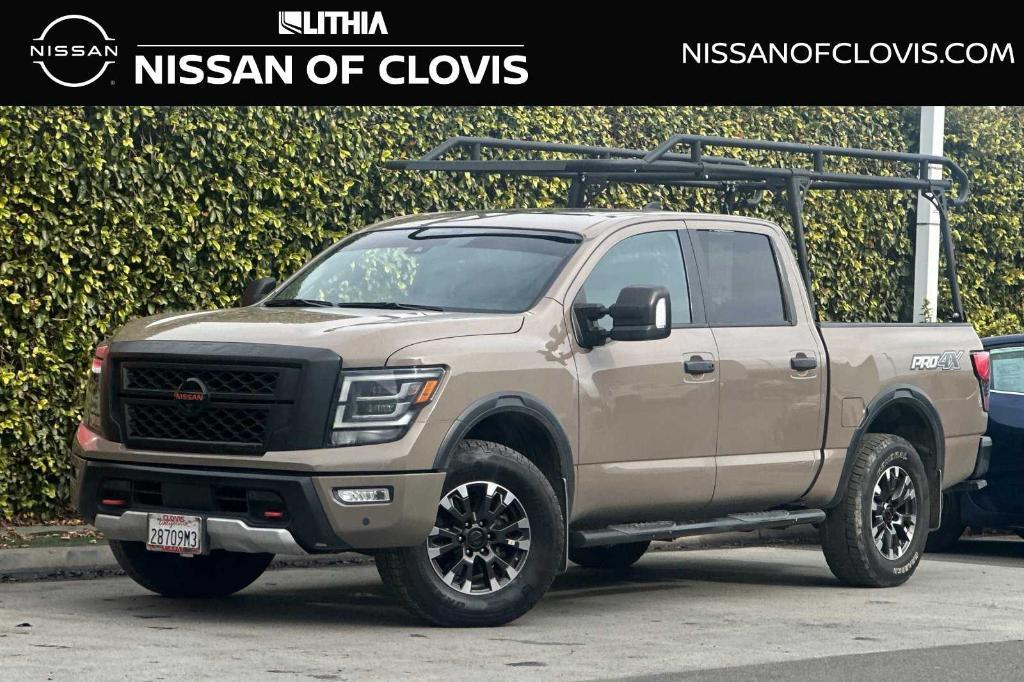 used 2022 Nissan Titan car, priced at $33,900