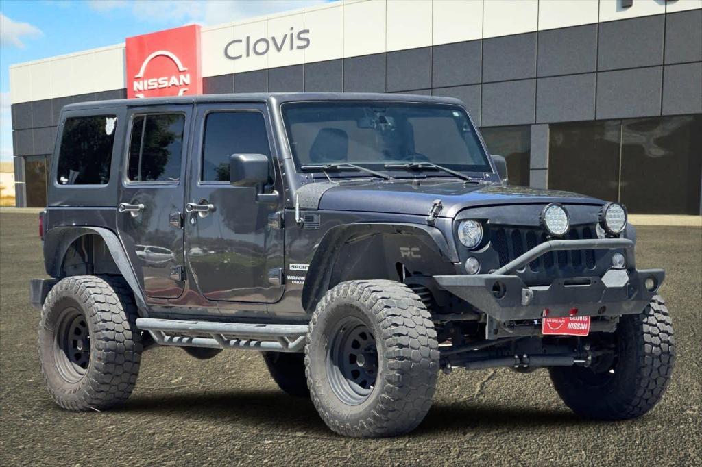 used 2017 Jeep Wrangler Unlimited car, priced at $24,249