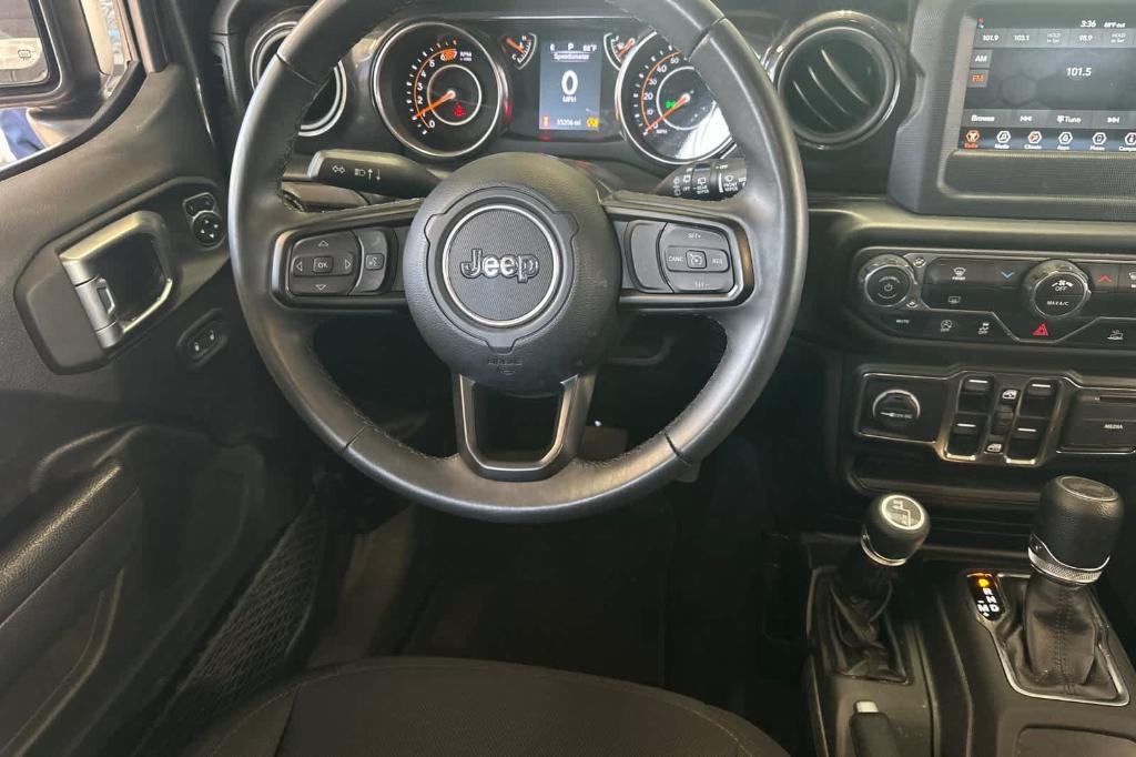 used 2022 Jeep Wrangler Unlimited car, priced at $31,656