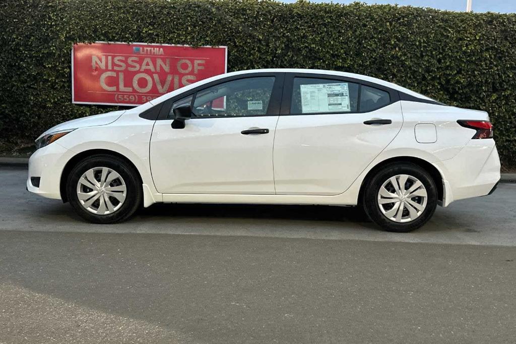 new 2025 Nissan Versa car, priced at $20,219