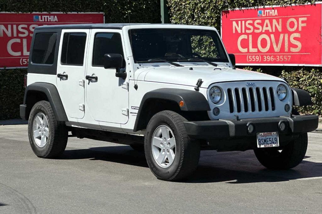 used 2018 Jeep Wrangler JK Unlimited car, priced at $18,499