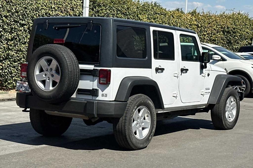 used 2018 Jeep Wrangler JK Unlimited car, priced at $18,499