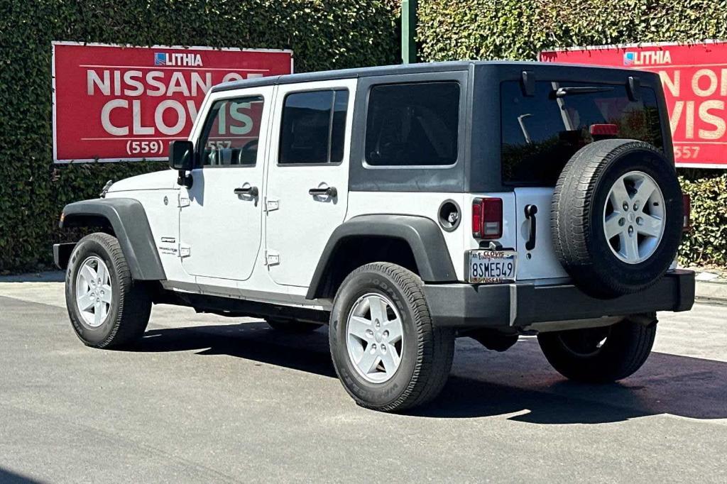 used 2018 Jeep Wrangler JK Unlimited car, priced at $18,499