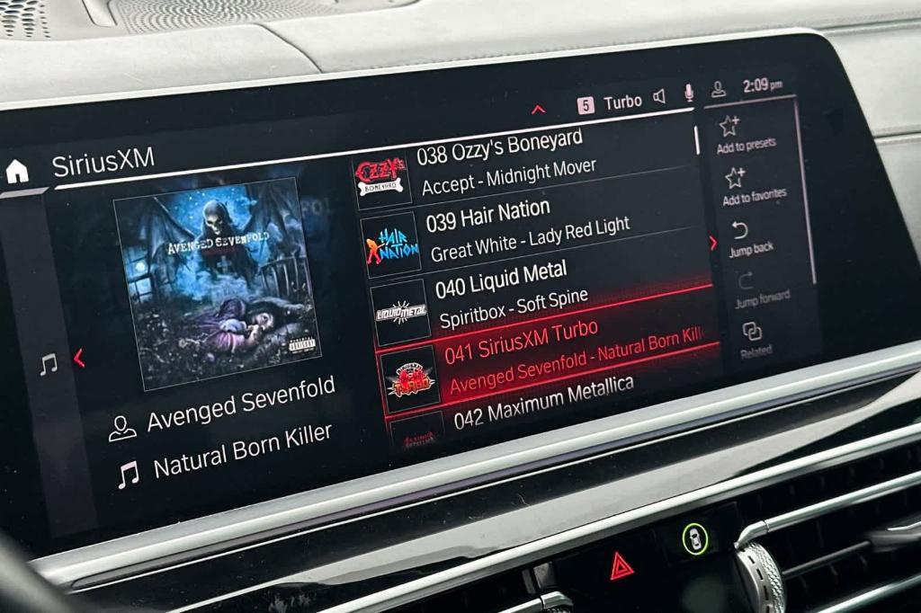 used 2021 BMW X5 M car, priced at $51,651