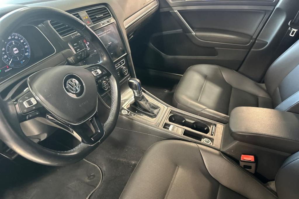 used 2018 Volkswagen e-Golf car, priced at $13,850