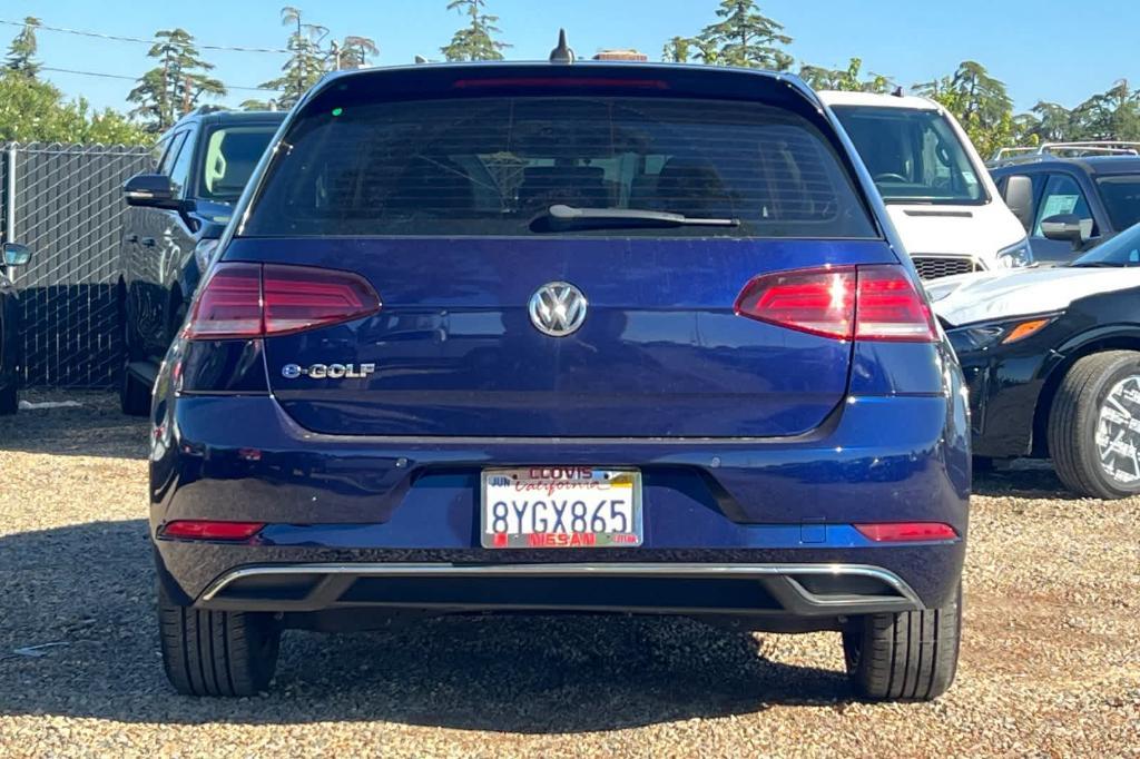 used 2018 Volkswagen e-Golf car, priced at $13,850