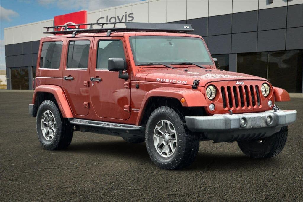 used 2014 Jeep Wrangler Unlimited car, priced at $18,499