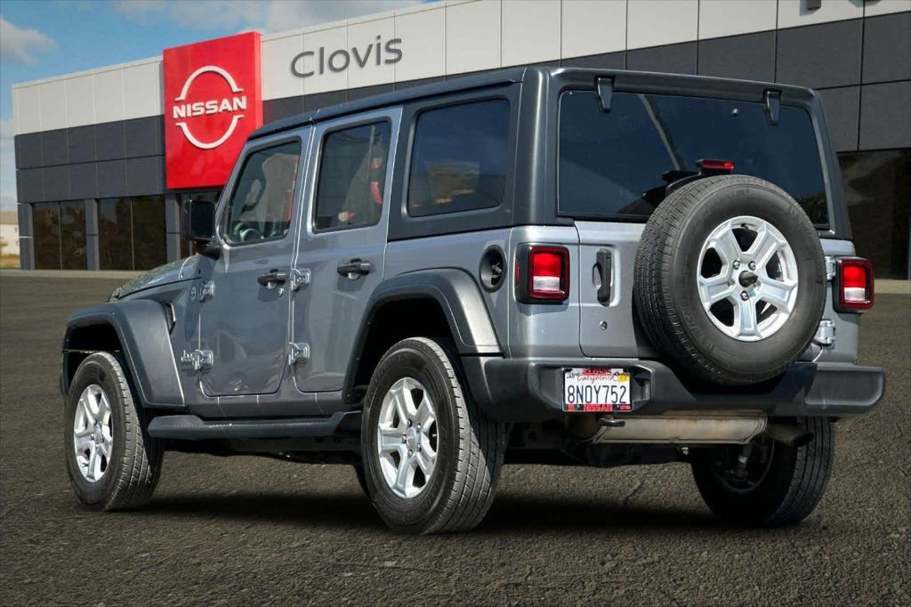 used 2020 Jeep Wrangler Unlimited car, priced at $23,225