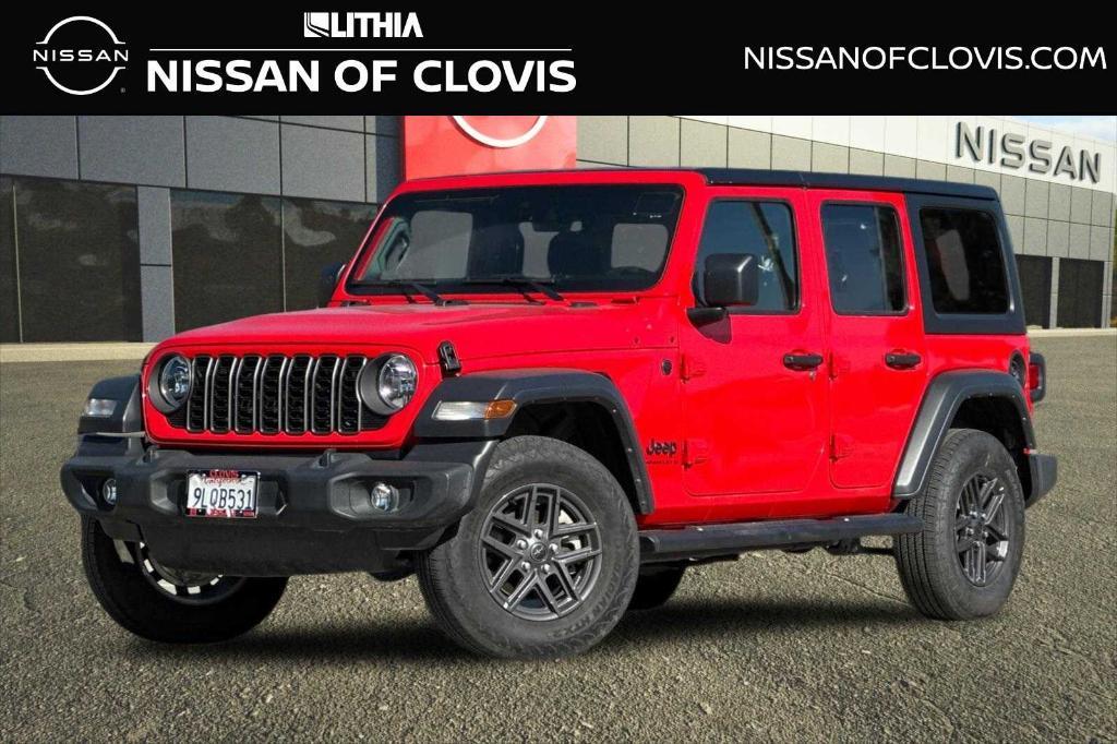 used 2024 Jeep Wrangler car, priced at $32,934