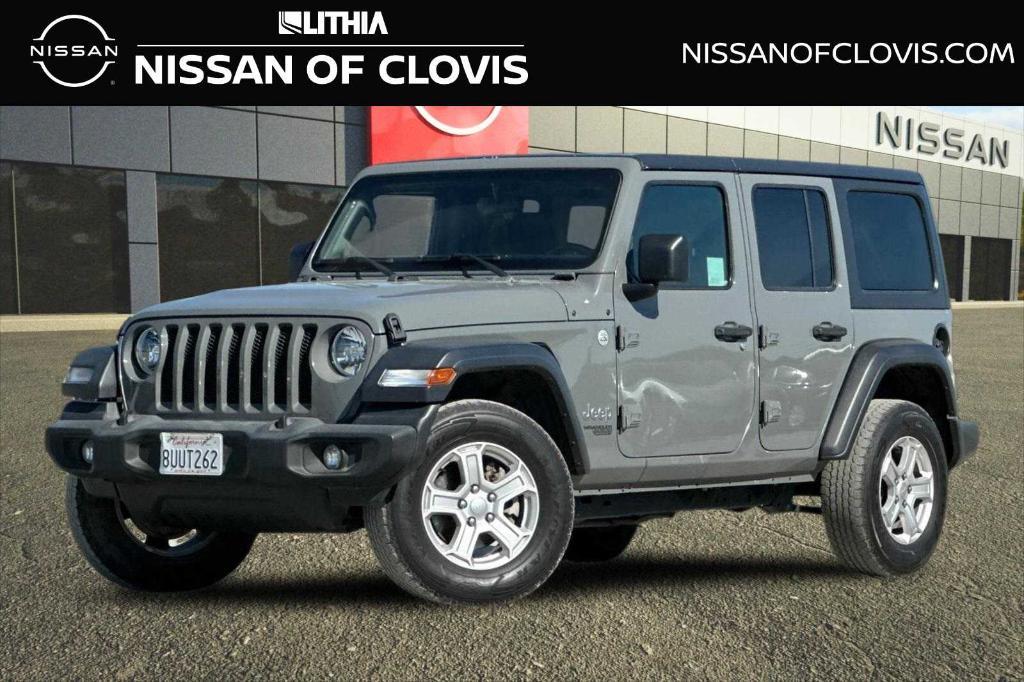 used 2019 Jeep Wrangler Unlimited car, priced at $22,499
